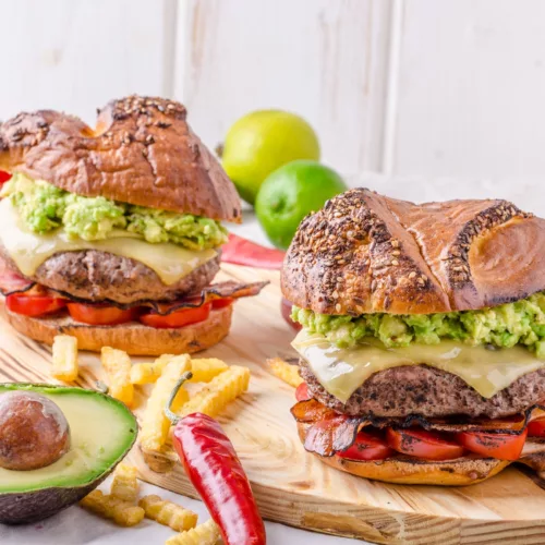 The Perfect Bbq Burger With Avocado