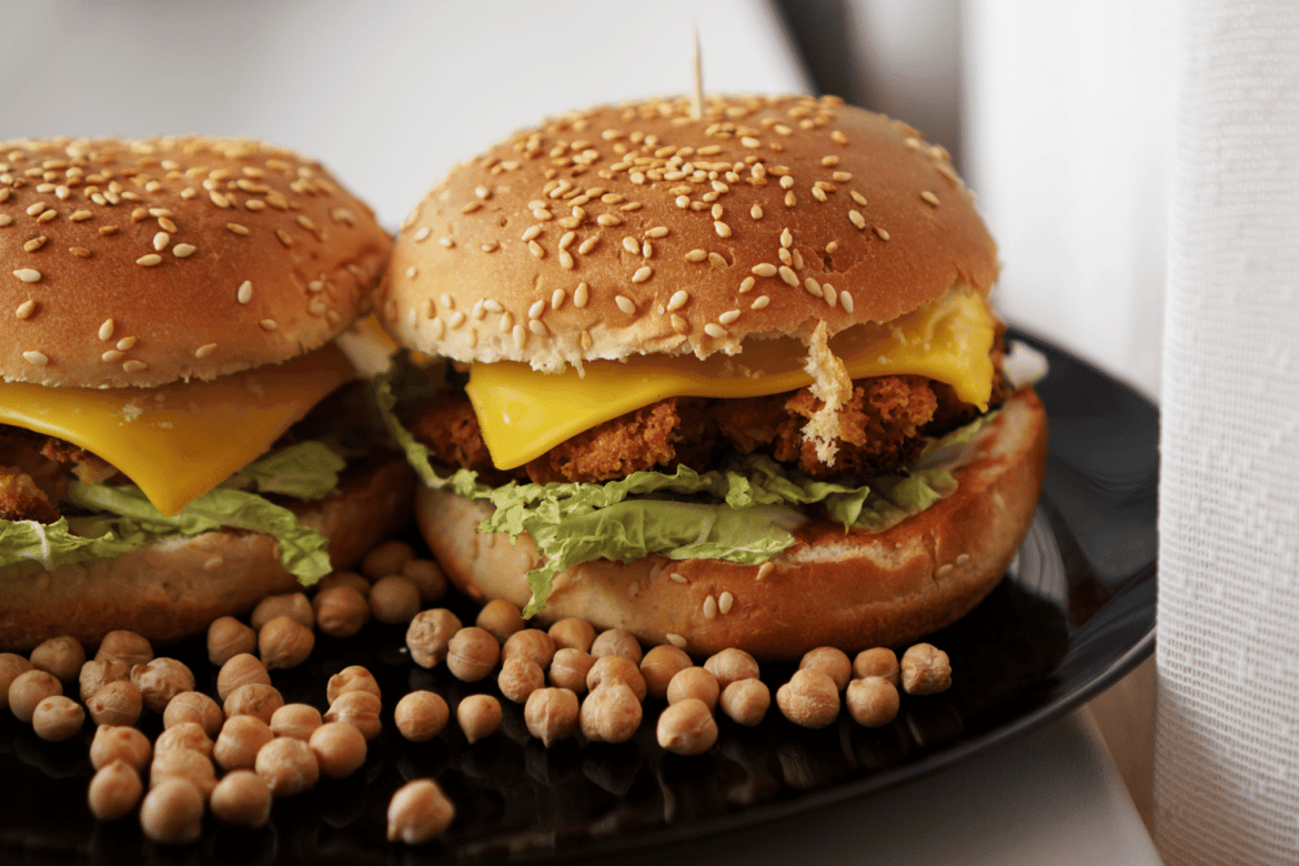 Chickpea and Nut Burgers