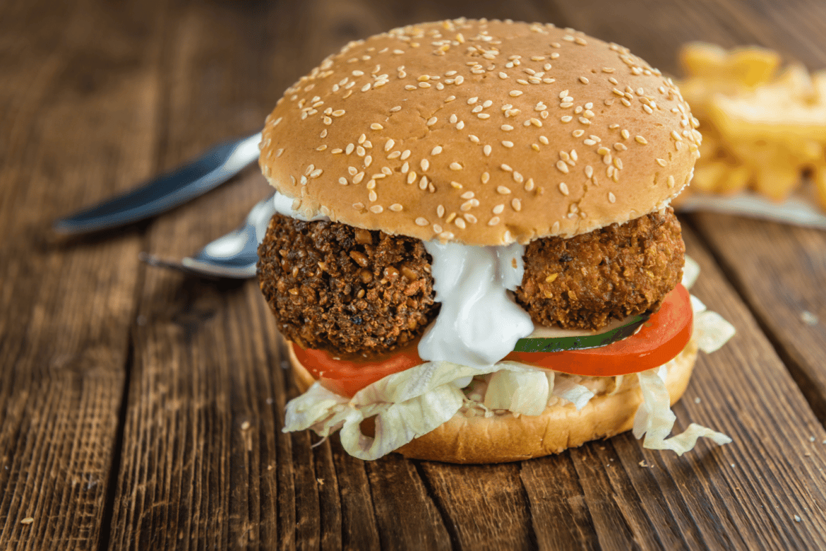 Easy Vegan Falafel Burgers