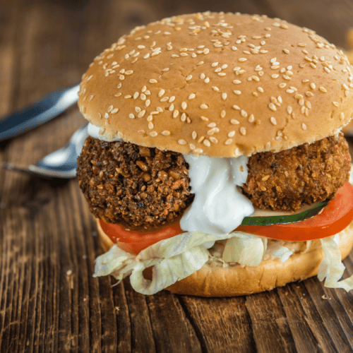 Easy Vegan Falafel Burgers