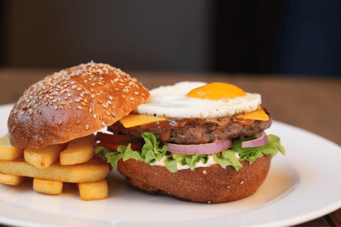 Gourmet Gruyere and Egg Burgers