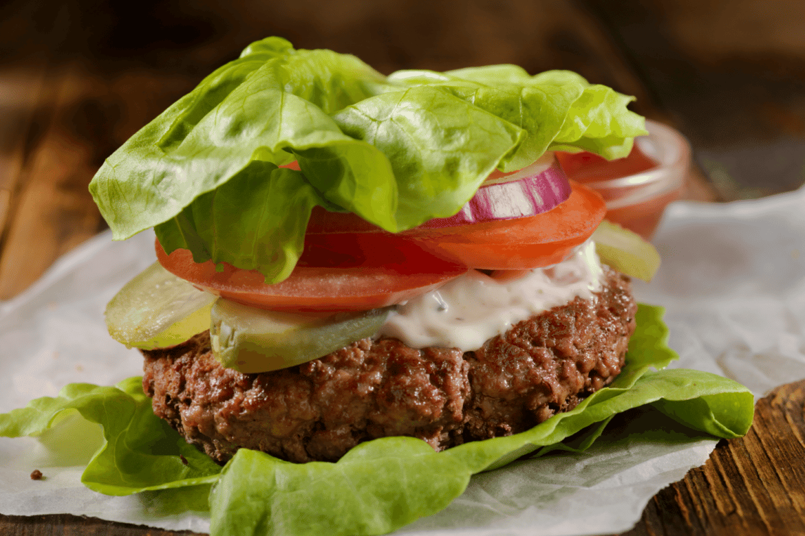 Full of Flavour Paleo Burgers