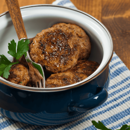 Savoury Asian Style Pork Burgers Recipe