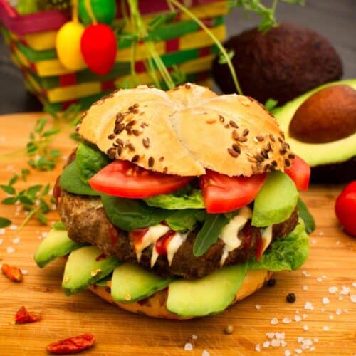Healthy Mirage Portobello Burger
