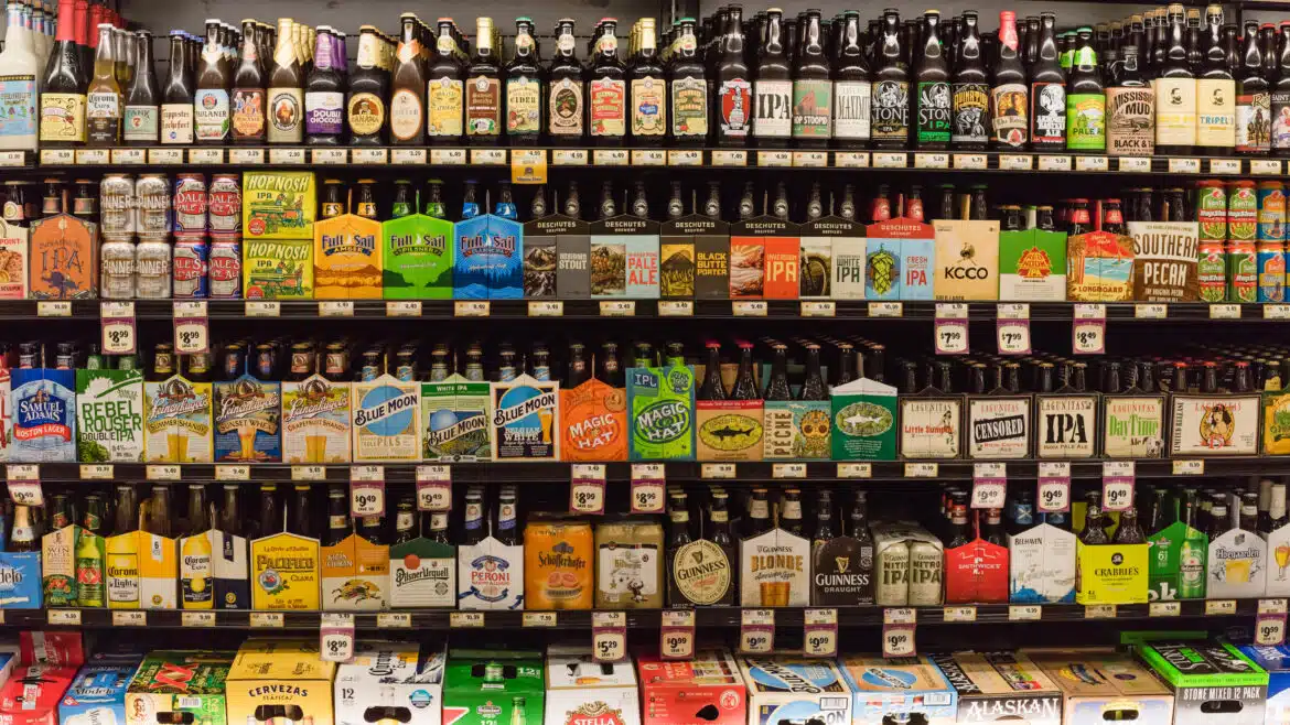 lots of beer brands